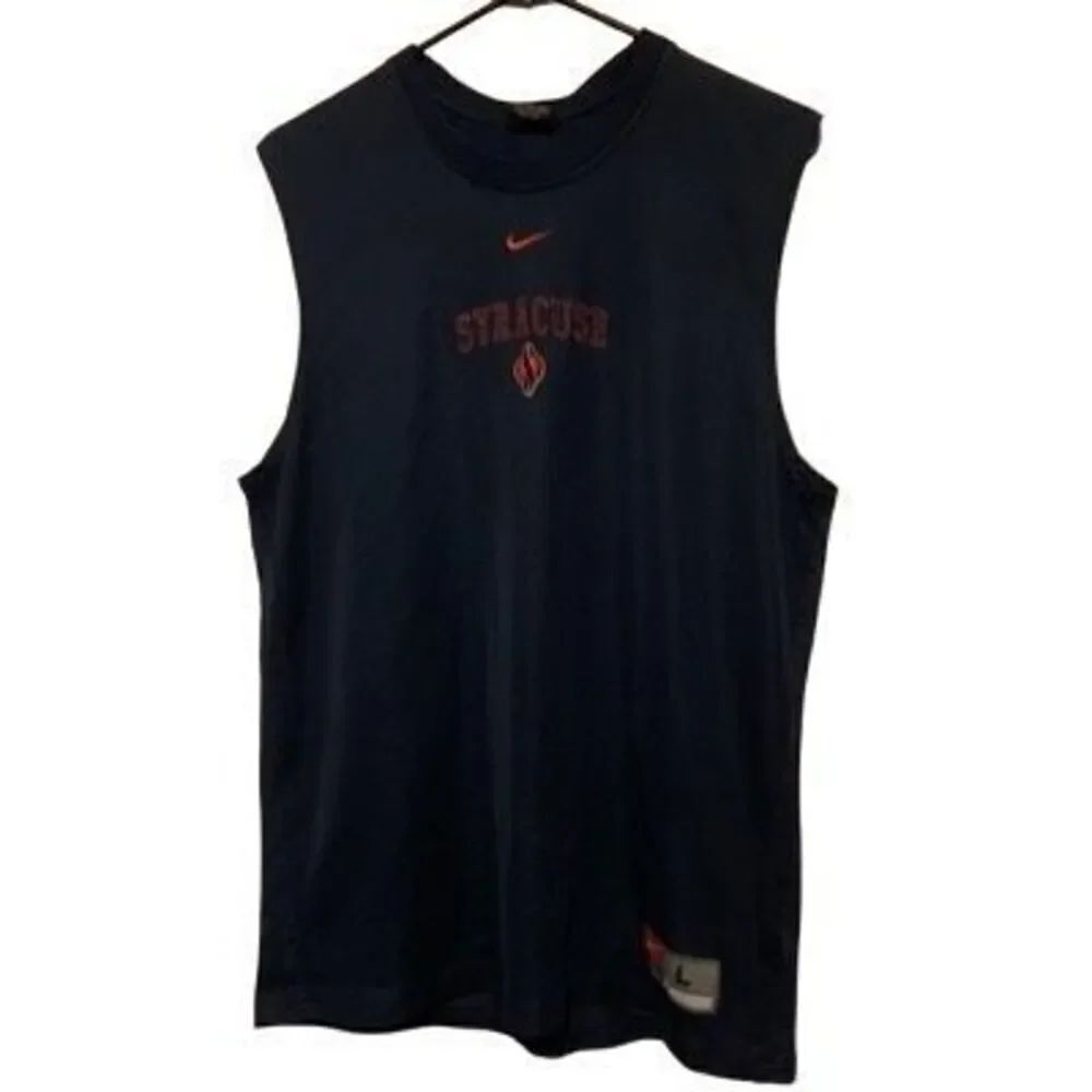 Syracuse Orange Size Large Nike Team Sleeveless Jersey